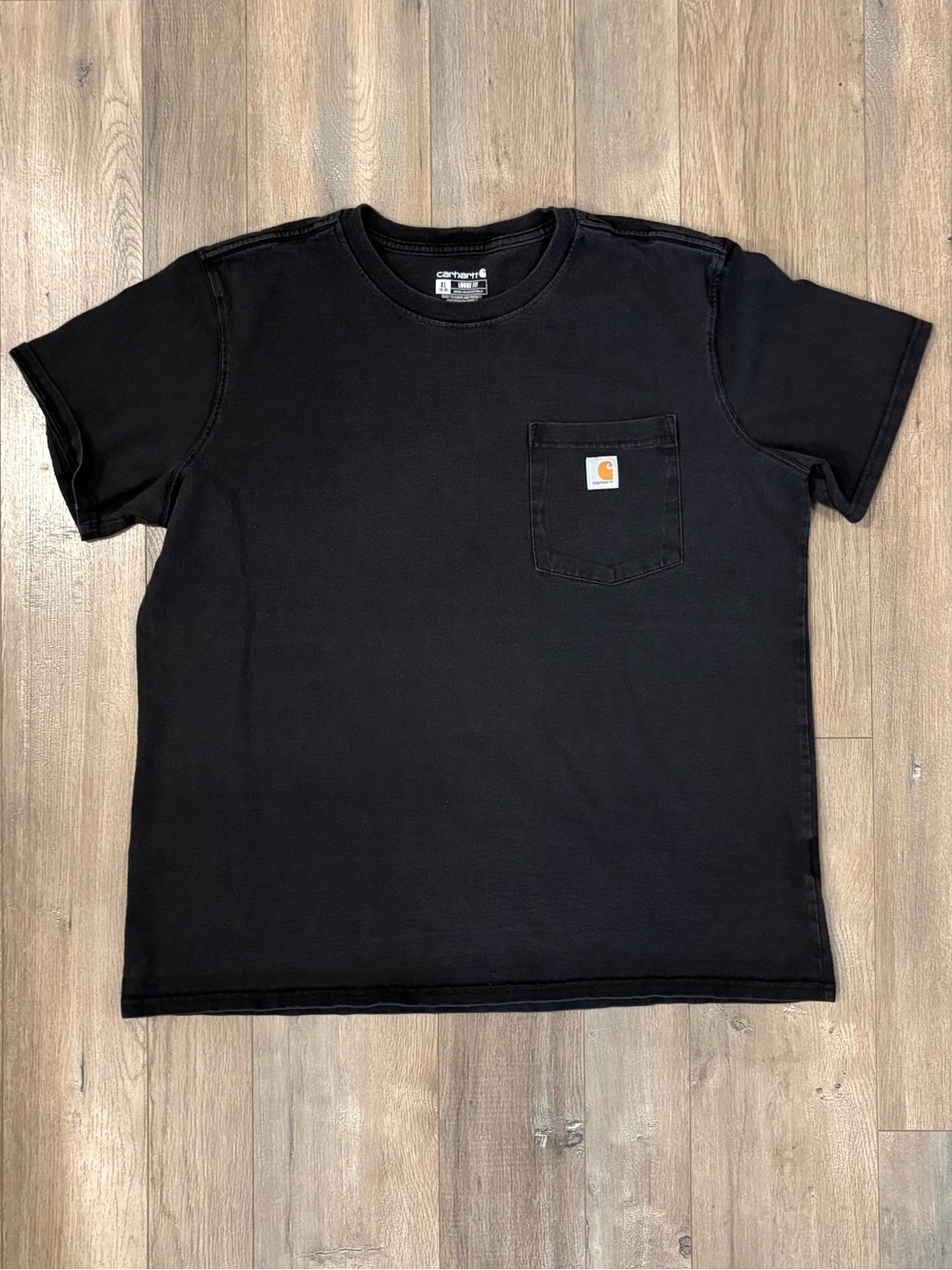 Carhartt Black Short-Sleeve Pocket Tee